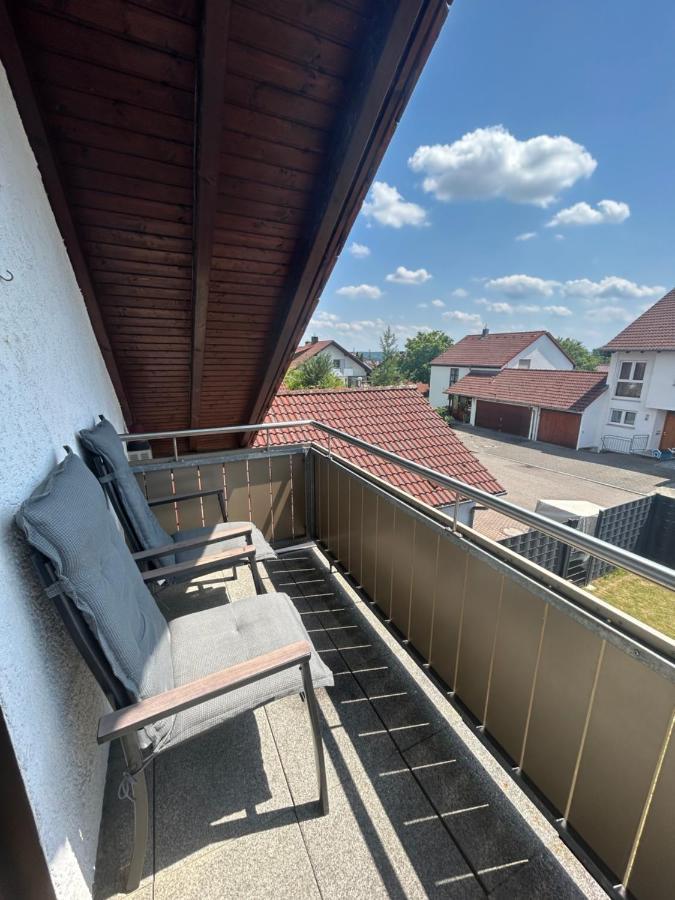Erbach Ferienwohnung Erbach an der Danau Bagian luar foto